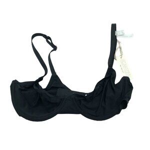 Smoothez by Aerie Bra Full Coverage Unlined Underwire Black 32D